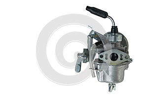 carburetor isolated on white background photo