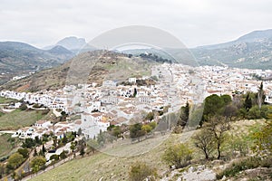 Carcabuey, white village of the province of Cordoba in Spain