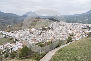 Carcabuey, white village of the province of Cordoba in Spain