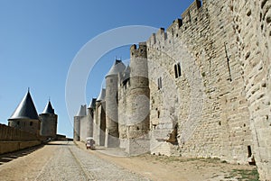 Carcassonne city walls