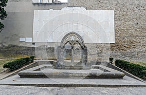 Carcassonne pays homage to the fallen for the homeland of this city.