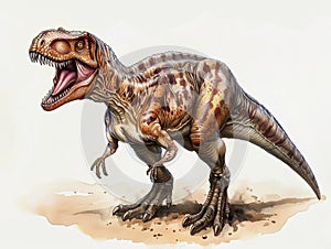 Carcharodontosaurus may have been largest and most formidable to walk the Cretaceous world on two legs photo