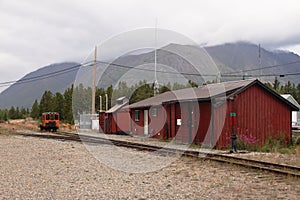 Carcross rail station - Yukon - Canada