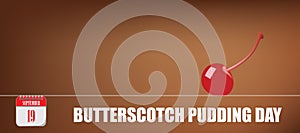 Card Butterscotch Pudding Day