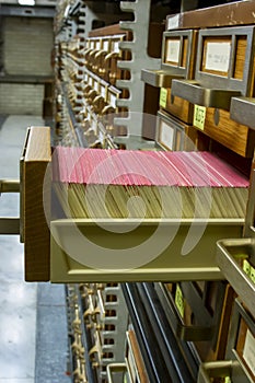Card catalog of Library of Congress