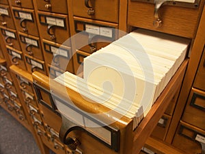 Card Catalogue - One Drawer photo