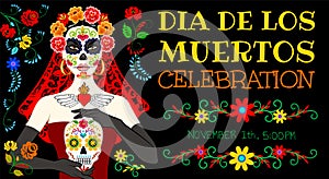 Card for Day of the Dead photo