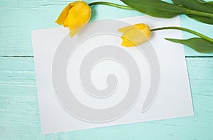 Card for Easter, March 8, mothers day