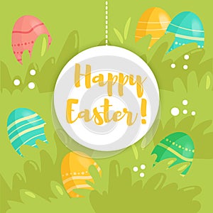 Card a happy Easter.