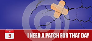 Card I Need A Patch For That Day