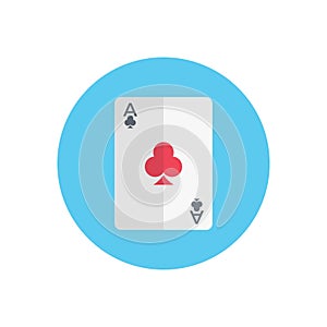 Card vector color flat icon