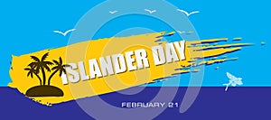 Card Islander Day