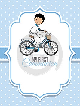 Card my first communion