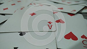 Card pack play game mini