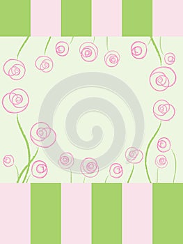 Carta rose 