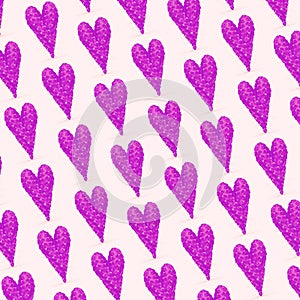 Card for Saint Valentine`s Day. Modern design, pattern, background or wallpaper