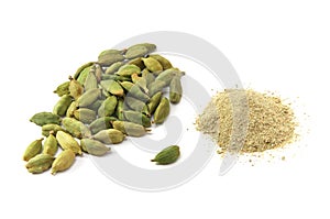 Cardamom isolated