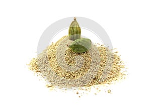 Cardamom isolated