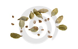 Cardamom Pods and Seeds