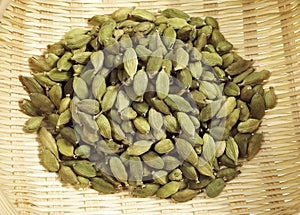 Cardamon Seeds, elettaria cardamomum