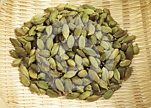 Cardamon Seeds, elettaria cardamomum food