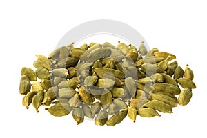 Cardamon Seeds Isolated photo