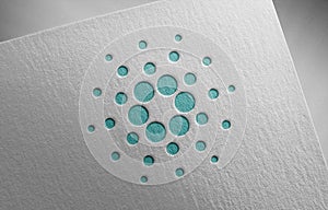 Cardano_1 on paper texture