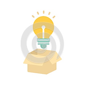Cardboard box Isolated Vector icon which can easily modify or edit
