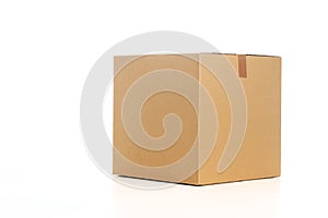 Cardboard box. photo