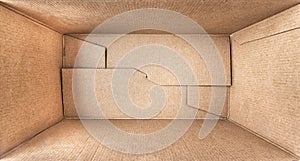 Cardboard box for things.