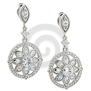 Cardboard boxes isolated on white background