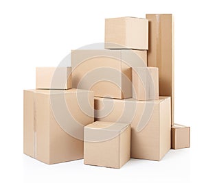 Cardboard boxes