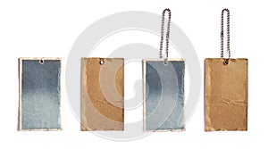 Cardboard hang tags