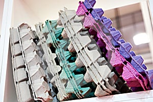 Cardboard packaging for eggs