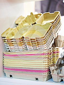 Cardboard packaging for eggs