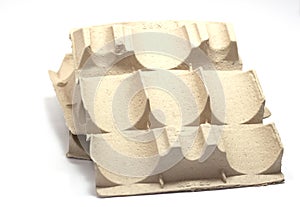 Cardboard packaging to protect bottles in transport photo