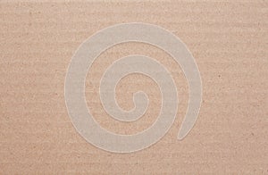 Cardboard sheet texture background, detail of recycle brown paper box pattern