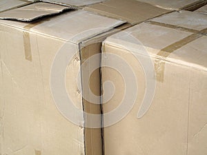 Cardboard Storage Boxes.