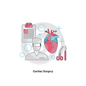 Cardiac surgery concept