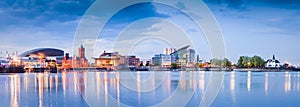 Cardiff Bay Cityscape