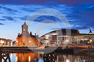 Cardiff Bay Cityscape photo