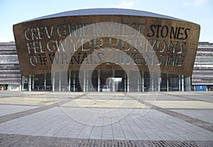 Cardiff Bay with Millenium Centre photo