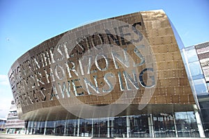 Cardiff Bay with Millenium Centre