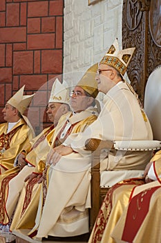 Cardinal and bishops.