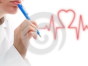 Cardiologist. photo