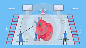 Cardiology and scanning This disease calls endocarditis. It is infection of endocardium that is inner heart chambers and valves.