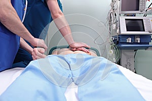 Cardiopulmonary resuscitation in hospital