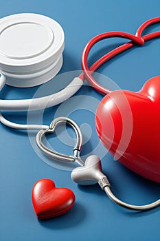 cardiovascular stethoscope health care medicals vertical background