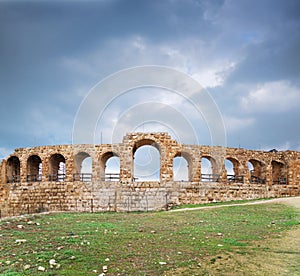 Cardo Maximus. Ancient Roman city of Gerasa
