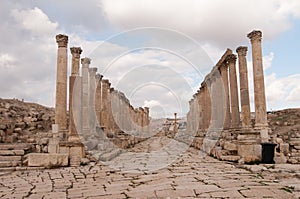 Cardo Maximus of Jerash, Jordan